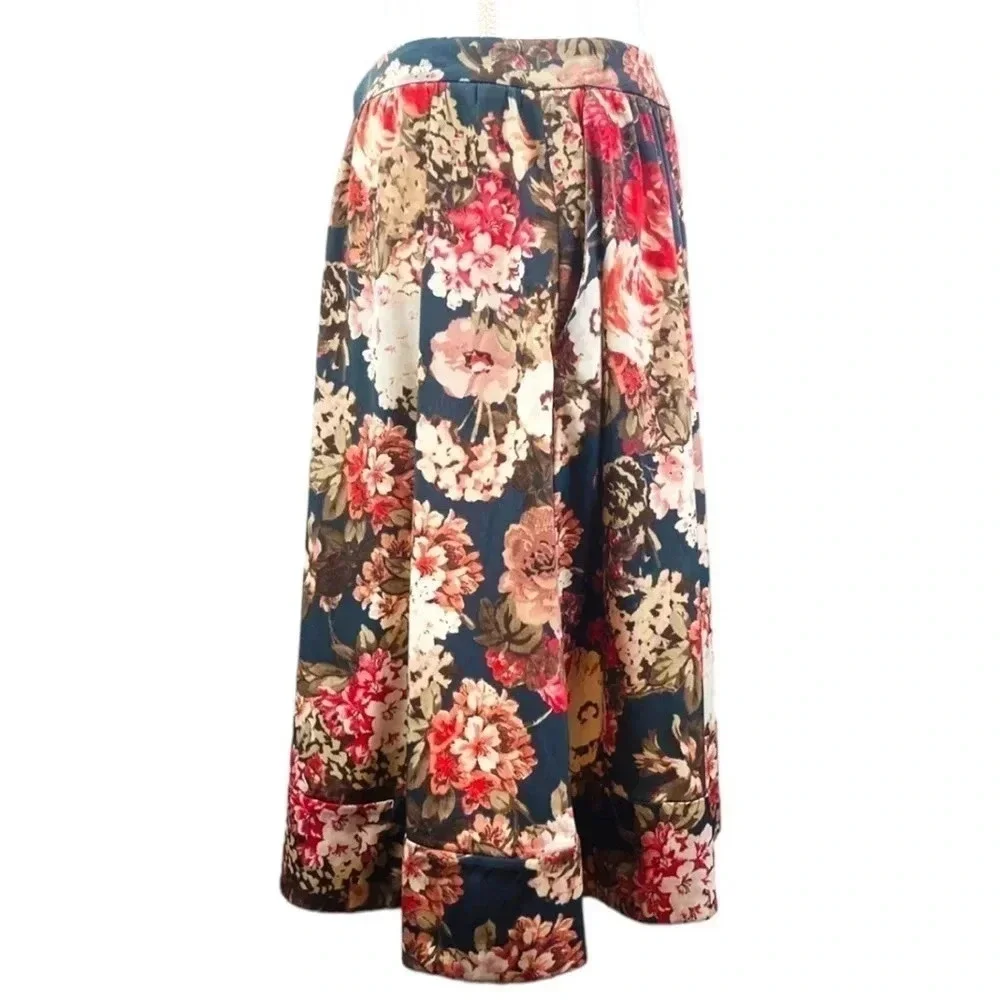 FLORAL Willow‎ & Clay skirt Size Medium